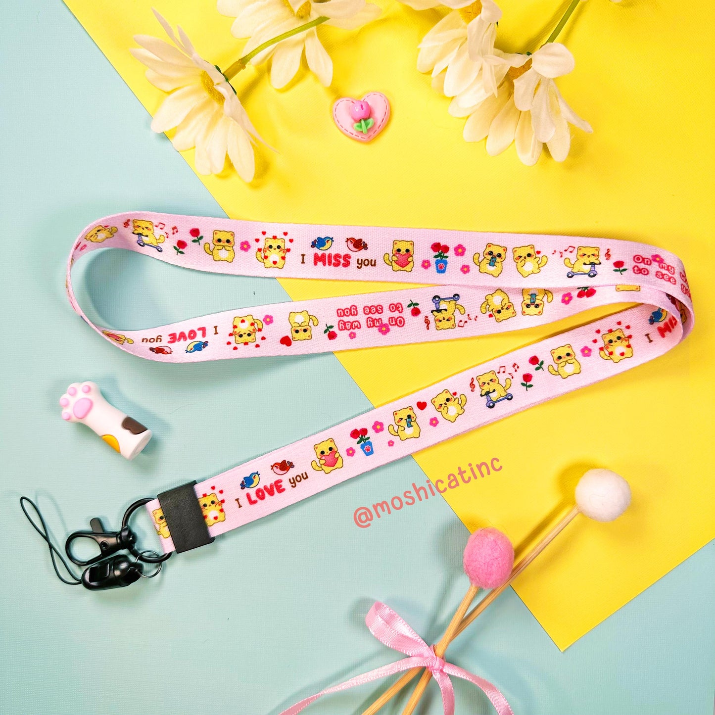 Kitty love love (Lanyard)