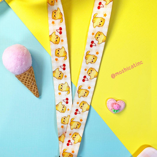Paws-up kitty (Lanyard)
