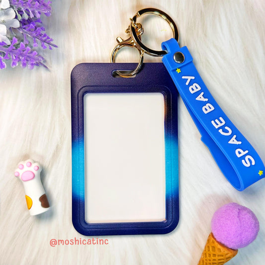 Astronaut kitty card holder