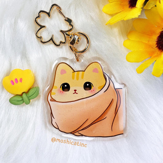 Purrito kitty (Keychain)