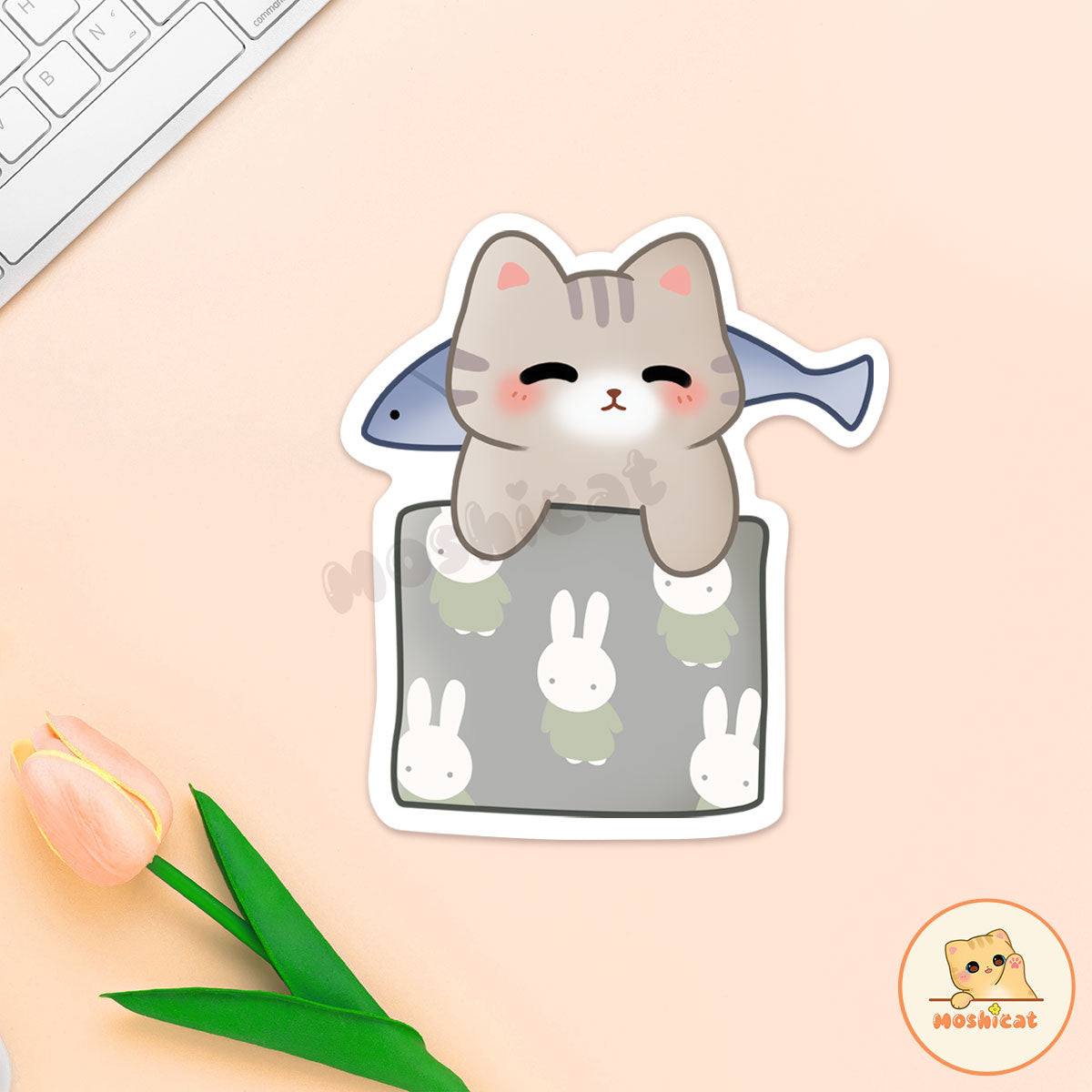 Never gives up on dreams (Vinyl sticker)
