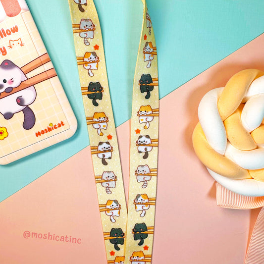 Marshmallow kitties (Lanyard)