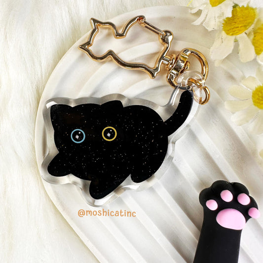 Black kitty (Keychain)