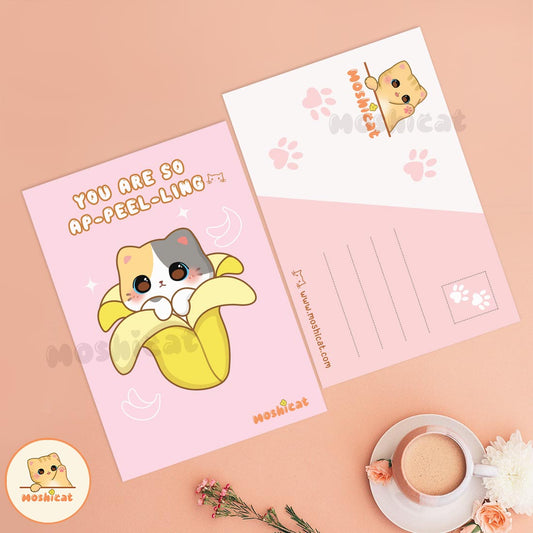 You are so ap-peel-ling A6-sized postcard / art print