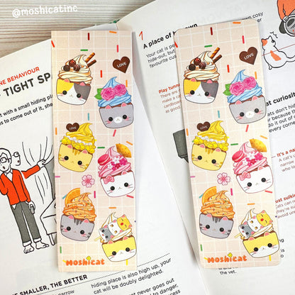 Cupcake kitties bookmark