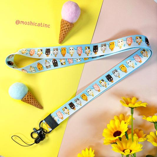 Kitty popsicles (Lanyard)
