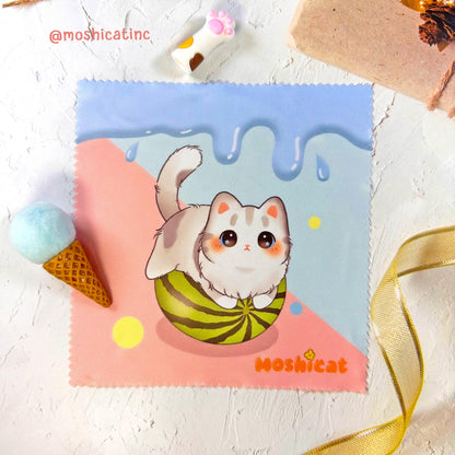 Watermelon kitty (Lens cleaning cloth)