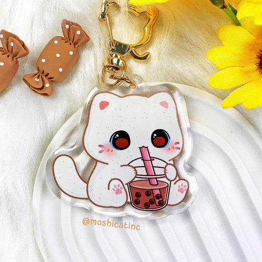 Bubble kit-tea (Keychain)