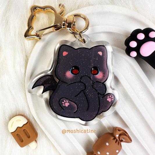 Demon kitty (Keychain)