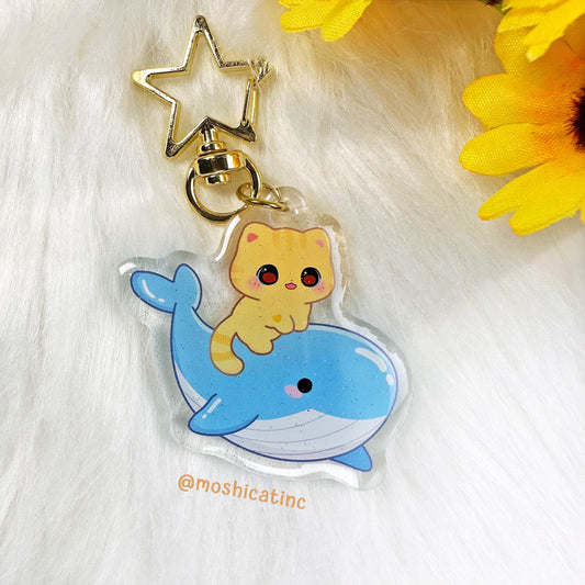 Whale love (Keychain)