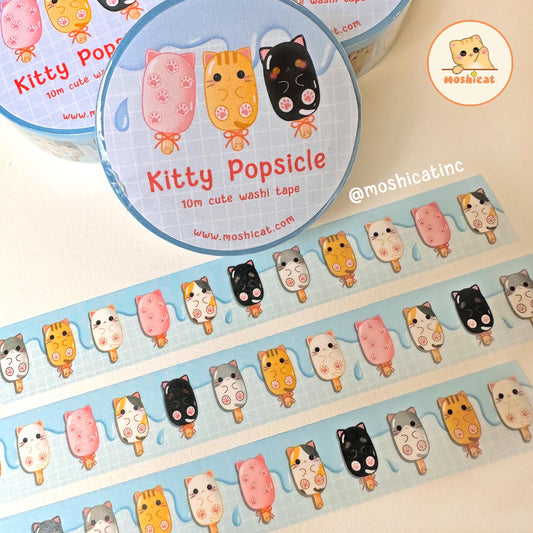 Kitty popsicles (Washi tape)