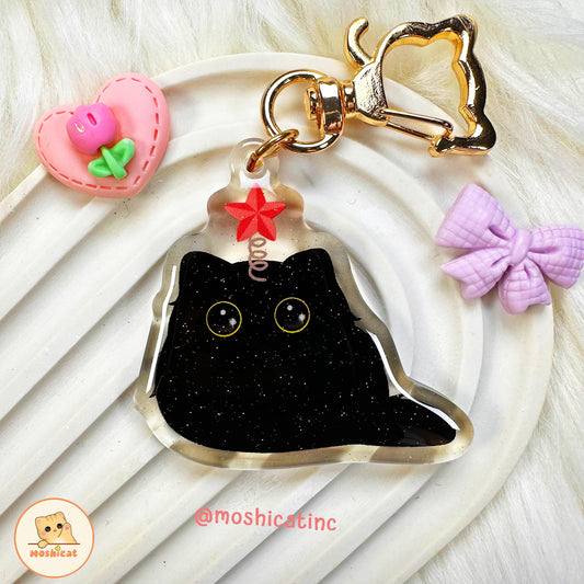 Starry kitty (Keychain)