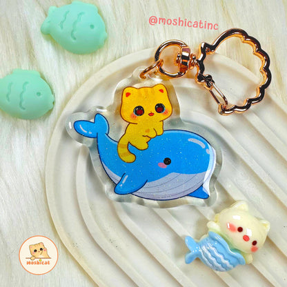 Whale love (Keychain)