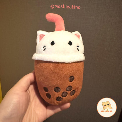 Bubble kit-tea plushie set