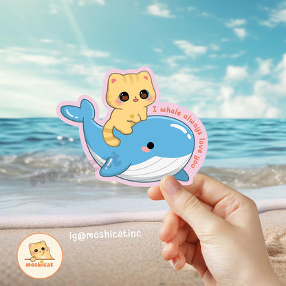 I whale always love you Vinyl sticker